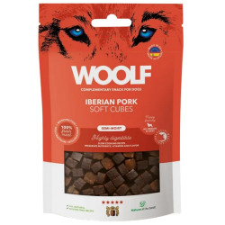 Woolf Soft Cubes Iberian Pork 100g - All4Animals