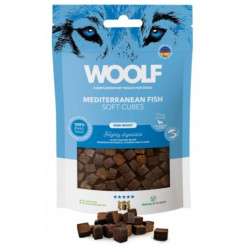 Woolf Soft Cubes Mediterranean Fish 100g - All4Animals