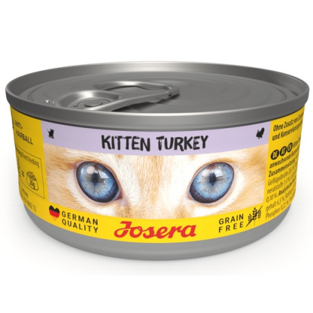 Josera Kitten Turkey puszka 85g - All4Animals