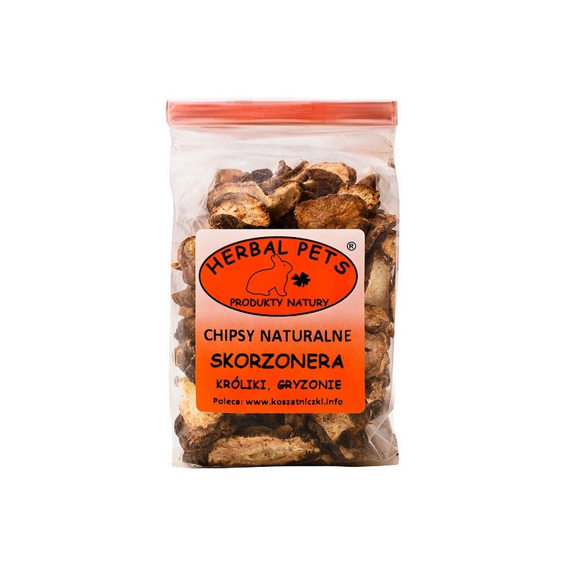 Herbal Pets Chipsy naturalne - skorzonera 75g - All4Animals