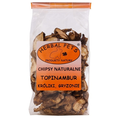 Herbal Pets Chipsy naturalne - topinambur 75g - All4Animals
