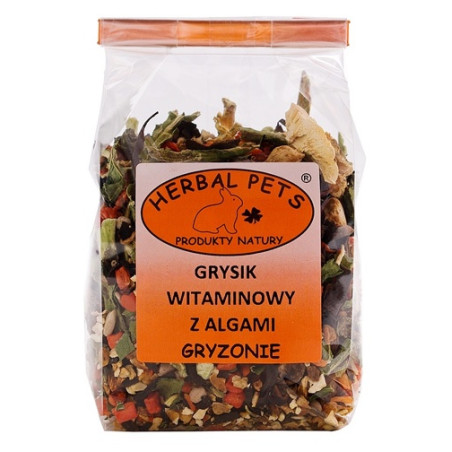 Herbal Pets Grysik witaminowy z algami dla gryzoni 150g - All4Animals