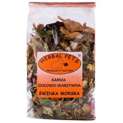 Herbal Pets Karma ziołowo-warzywna dla świnki morskiej 150g - All4Animals