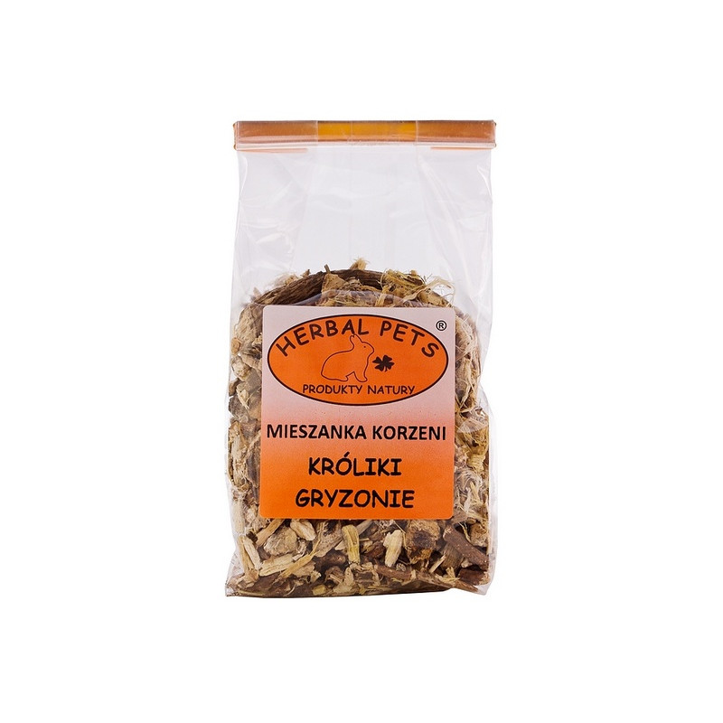 Herbal Pets Mieszanka korzeni dla krolików i gryzoni 75g - All4Animals