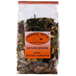 Herbal Pets Natura szczura - karma ziołowo-warzywna 150g - All4Animals