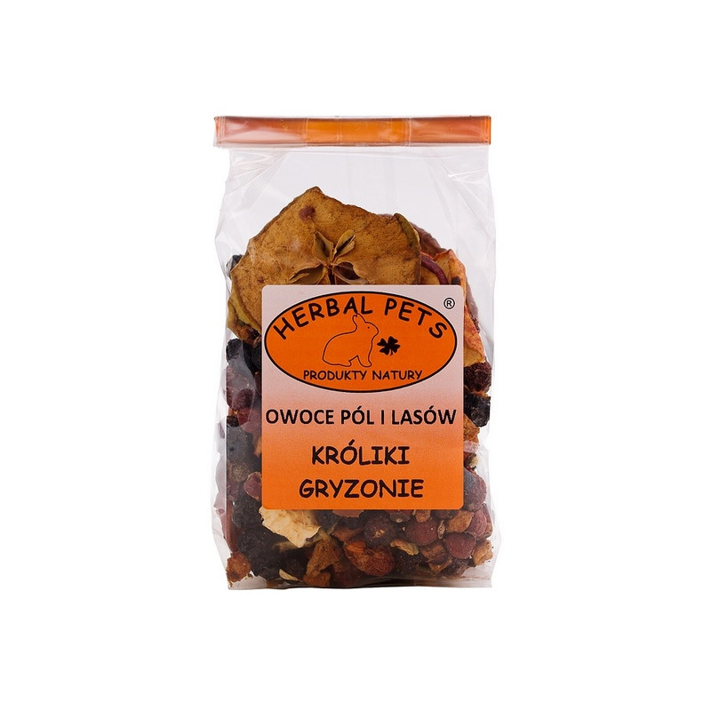 Herbal Pets Owoce pól i lasów dla królika i gryzoni 100g - All4Animals