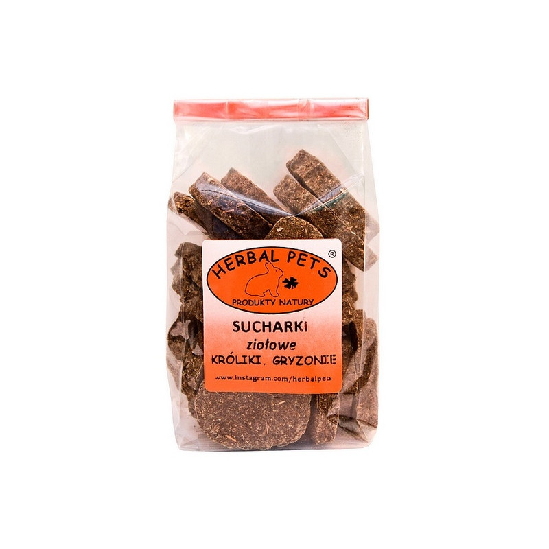 Herbal Pets Sucharki ziołowe 140g - All4Animals