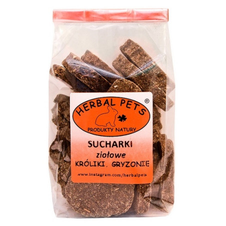 Herbal Pets Sucharki ziołowe 140g - All4Animals