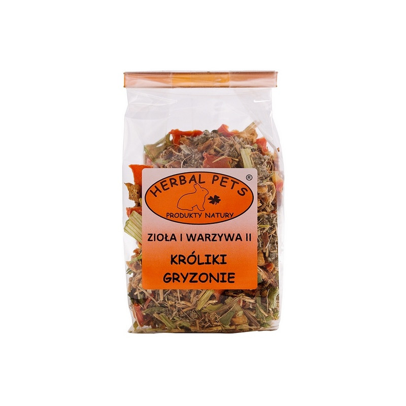 Herbal Pets Zioła i warzywa II dla królika i gryzoni 50g - All4Animals
