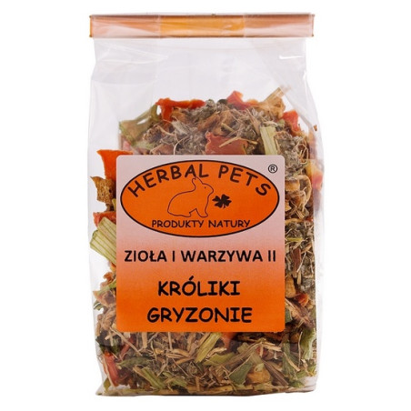 Herbal Pets Zioła i warzywa II dla królika i gryzoni 50g - All4Animals