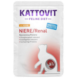 Kattovit Feline Diet Niere/Renal kurczak saszetka 85g - All4Animals