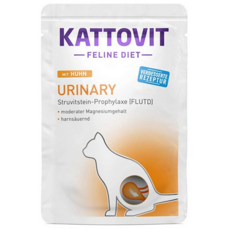 Kattovit Feline Diet Urinary kurczak saszetka 85g - All4Animals
