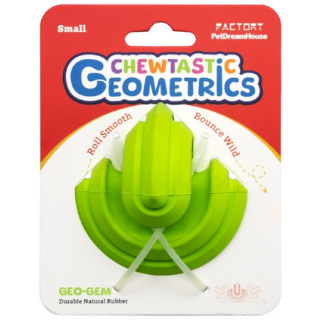 PetDreamHouse Zabawka gumowa Geo-Gem Rolly zielona - All4Animals