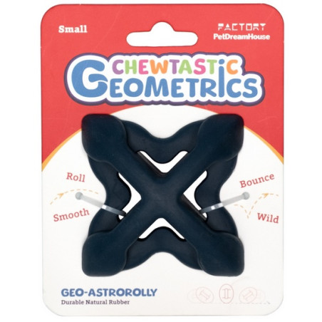 PetDreamHouse Zabawka gumowa Geo-Astro Rolly granatowa - All4Animals