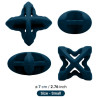 PetDreamHouse Zabawka gumowa Geo-Astro Rolly granatowa - All4Animals