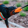Dingo Zabawka dla psa - Szarpak Mop z rączką bungee niebieski - All4Animals