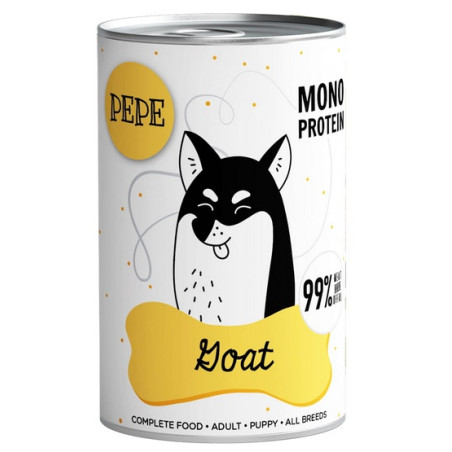 Paka Zwierzaka PEPE Goat (koza) puszka 400g - All4Animals
