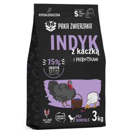 Paka Zwierzaka Seventh Heaven Indyk z kaczką Mini 3kg - All4Animals
