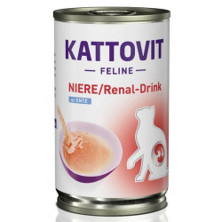Kattovit Feline Drink Niere/Renal kaczka napój 135ml - All4Animals