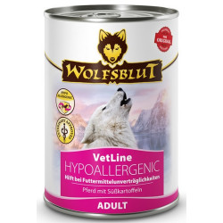 Wolfsblut Dog VetLine Hypoallergenic - konina i bataty puszka 395g - All4Animals