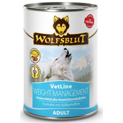 Wolfsblut Dog VetLine Weight Management - indyk i bataty puszka 395g - All4Animals