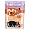 Lucky Lou Lifestage Adult Drób i łosoś saszetka 300g - All4Animals