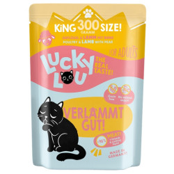Lucky Lou Lifestage Adult Drób i jagnięcina saszetka 300g - All4Animals
