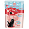 Lucky Lou Lifestage Adult Drób i wołowina saszetka 300g - All4Animals