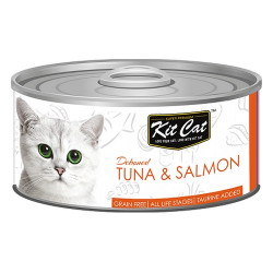 Kit Cat Tuna & Salmon puszka 80g - All4Animals