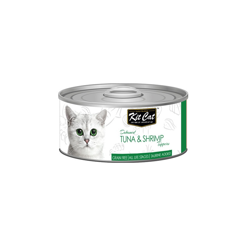 Kit Cat Tuna & Shrimp puszka 80g - All4Animals