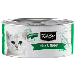 Kit Cat Tuna & Shrimp puszka 80g - All4Animals