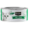 Kit Cat Tuna & Shrimp puszka 80g - All4Animals