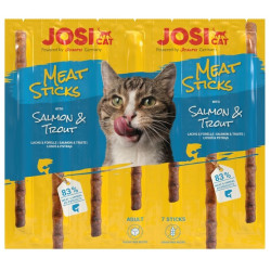 Josera JosiCat Meat Sticks Salmon & Trout 35g - All4Animals