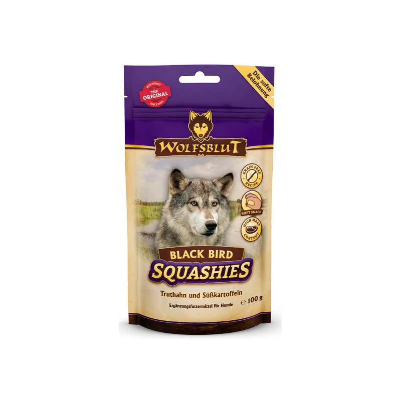 Wolfsblut Dog Squashies Black Bird - indyk i bataty 100g - All4Animals