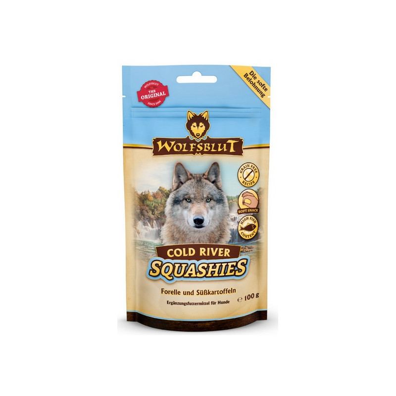 Wolfsblut Dog Squashies Cold River - pstrąg i bataty 100g - All4Animals