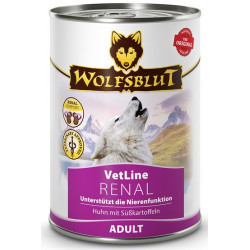 Wolfsblut Dog VetLine Renal - kurczak i bataty puszka 395g - All4Animals