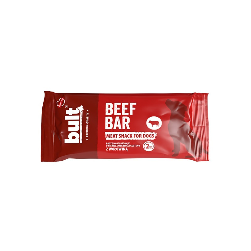 Bult Bar Batonik proteinowy z wołowiną 75g - All4Animals