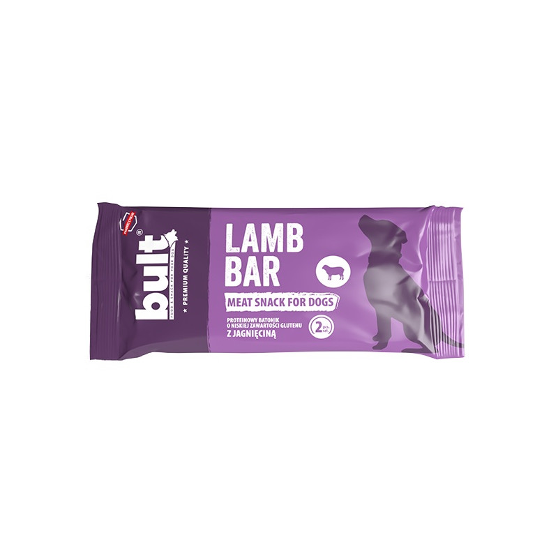 Bult Bar Batonik proteinowy z jagnięciną 75g - All4Animals Bult Bar Batonik proteinowy z jagnięciną 75g - All4Animals