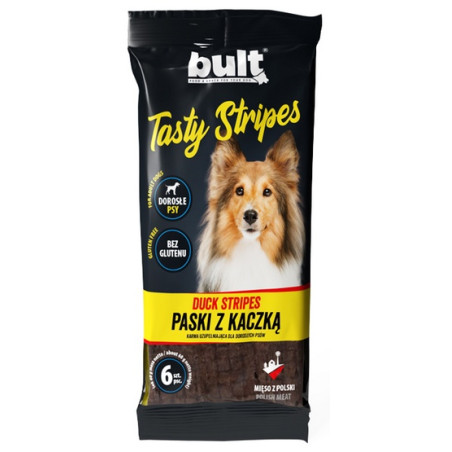 Bult Tasty Stripes Paski z kaczką 6szt - All4Animals