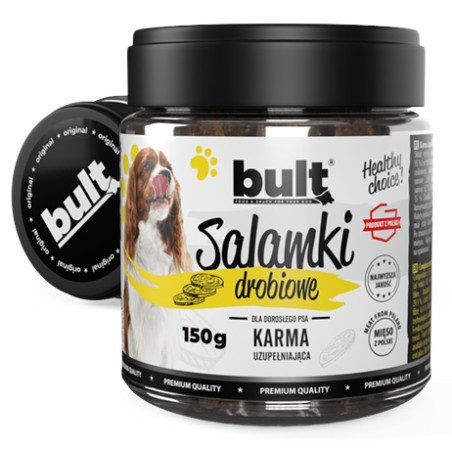 Bult Salamki drobiowe dla psa 150g - All4Animals