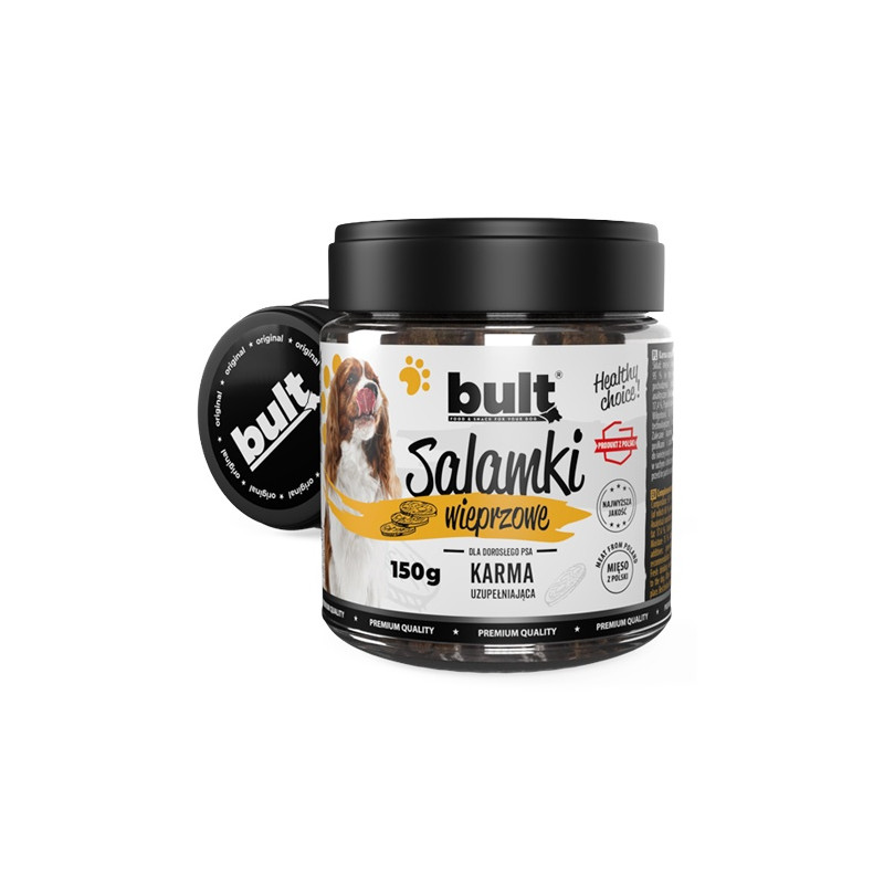 Bult Salamki wieprzowe dla psa 150g - All4Animals