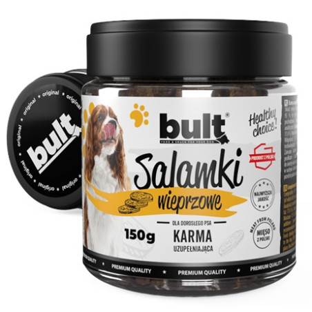 Bult Salamki wieprzowe dla psa 150g - All4Animals