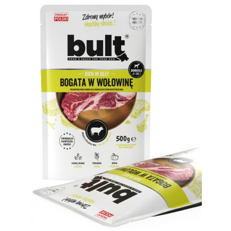 Bult Mielonka bogata w wołowinę saszetka 500g - All4Animals