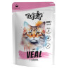 TUF TUF Mielonka z cielęciną dla kota saszetka 300g - All4Animals