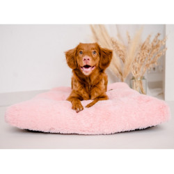 MIMIKO Pets Legowisko Shaggy prostokątne XXL 115x75cm różowe - All4Animals