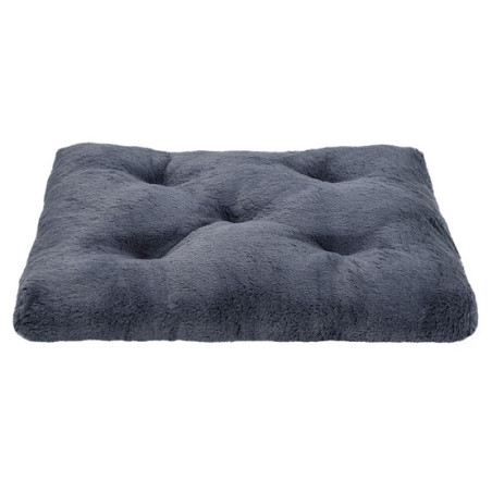 MIMIKO Pets Legowisko Shaggy prostokątne XL 85x65cm grafitowe - All4Animals