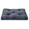 MIMIKO Pets Legowisko Shaggy prostokątne XL 85x65cm grafitowe - All4Animals