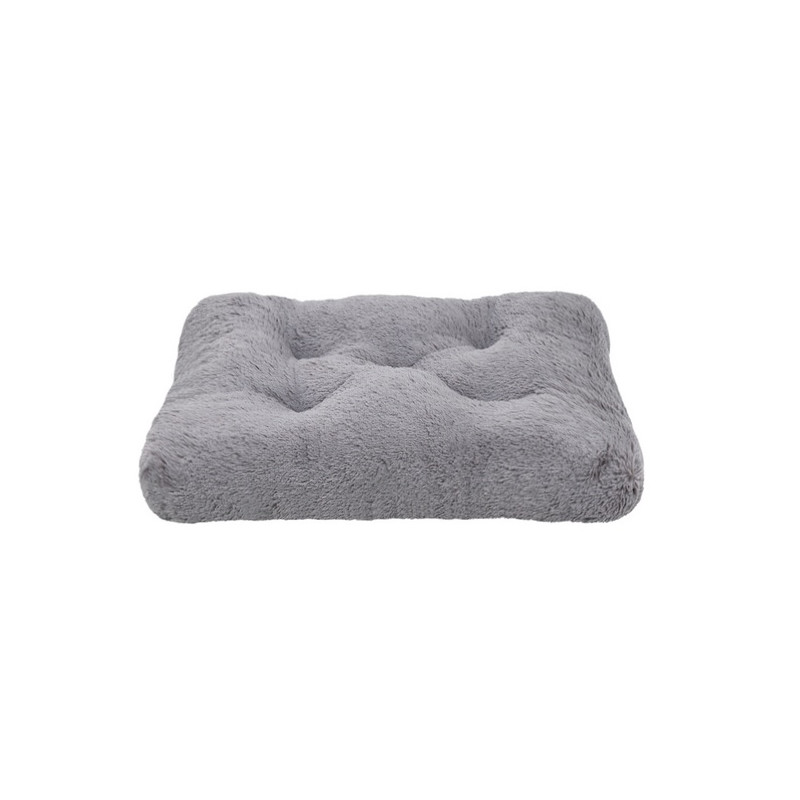 MIMIKO Pets Legowisko Shaggy prostokątne L 65x45cm szare - All4Animals