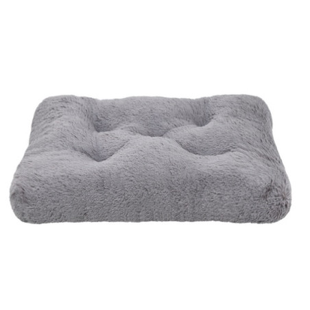 MIMIKO Pets Legowisko Shaggy prostokątne L 65x45cm szare - All4Animals