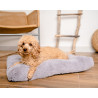 MIMIKO Pets Legowisko Shaggy prostokątne L 65x45cm szare - All4Animals